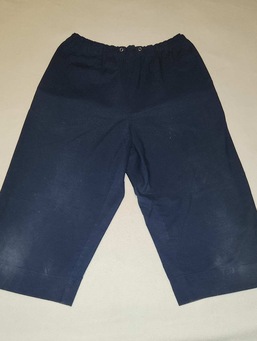 Karen Scott Navy Elastic-Waist Women's Shorts